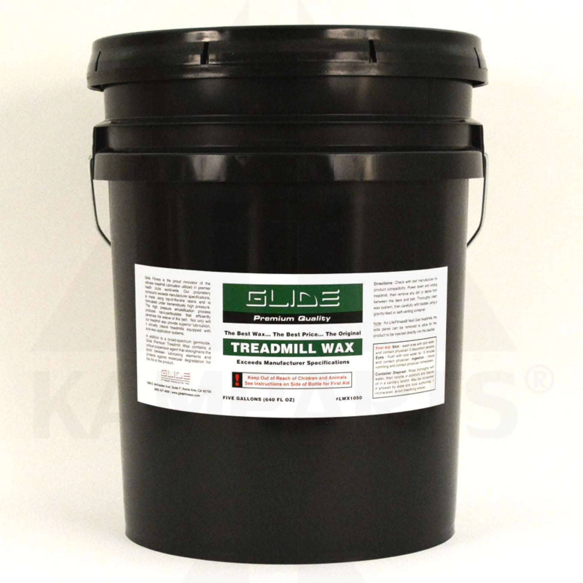 Glide Premium for LifeFitness Auto-Wax Treadmills 5 Gallons