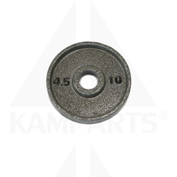 Grey Wide Flange 2’’ Olympic Plate - 10 LB Bars Weights & Benches