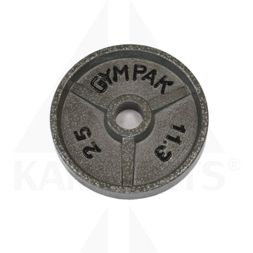 Grey Wide Flange 2’’ Olympic Plate - 25 LB Bars Weights & Benches