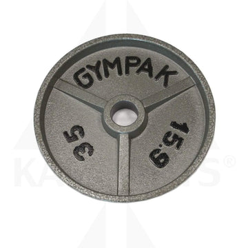 Grey Wide Flange 2’’ Olympic Plate - 35 LB Bars Weights & Benches