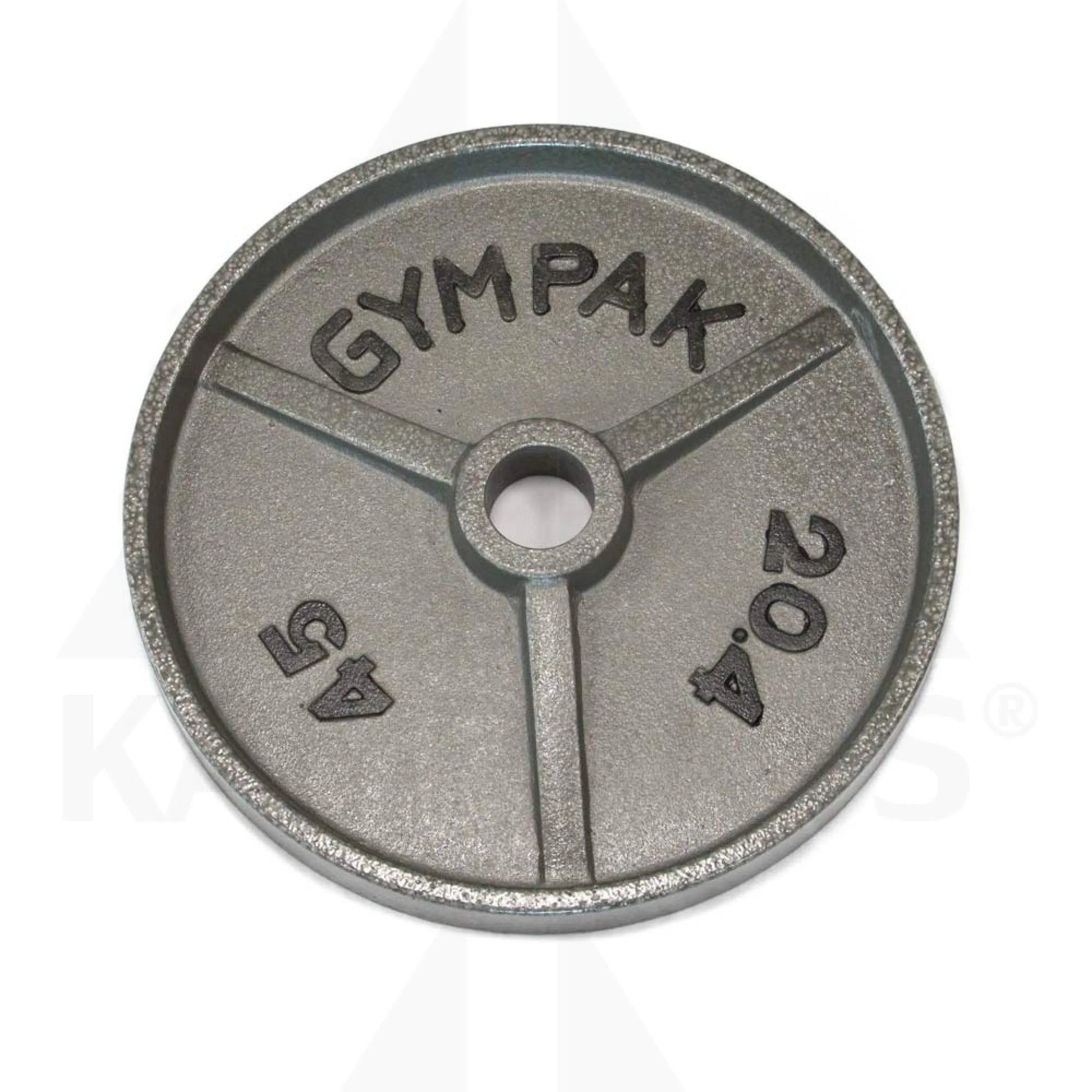 Grey Wide Flange 2’’ Olympic Plate - 45 LB Bars Weights & Benches