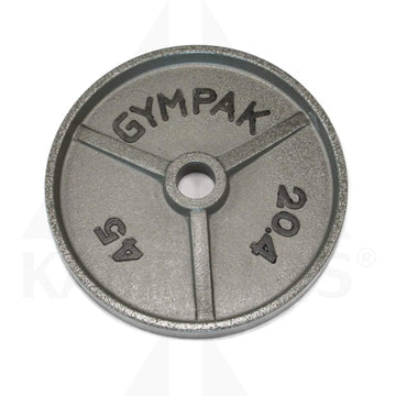 Grey Wide Flange 2’’ Olympic Plate - 45 LB Bars Weights & Benches