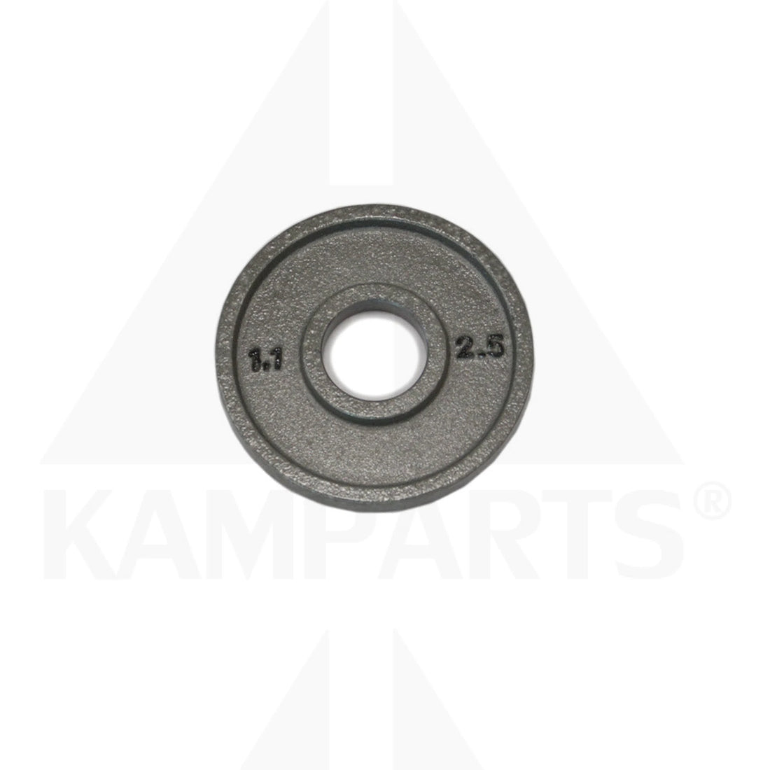 Grey Wide Flange 2’’ Olympic Plate - 2.5 LB Bars Weights & Benches