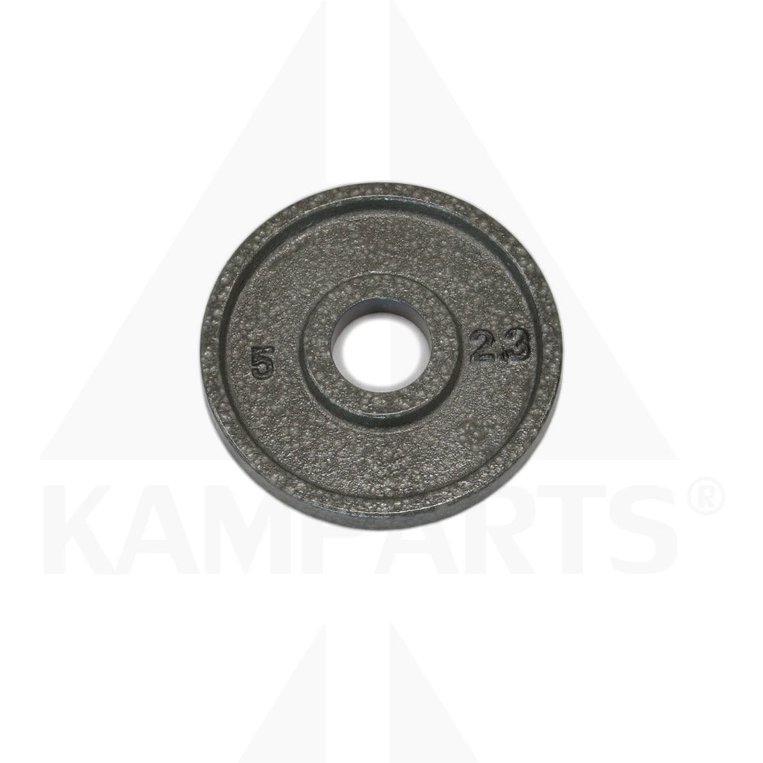 Grey Wide Flange 2’’ Olympic Plate - 5 LB Bars Weights & Benches