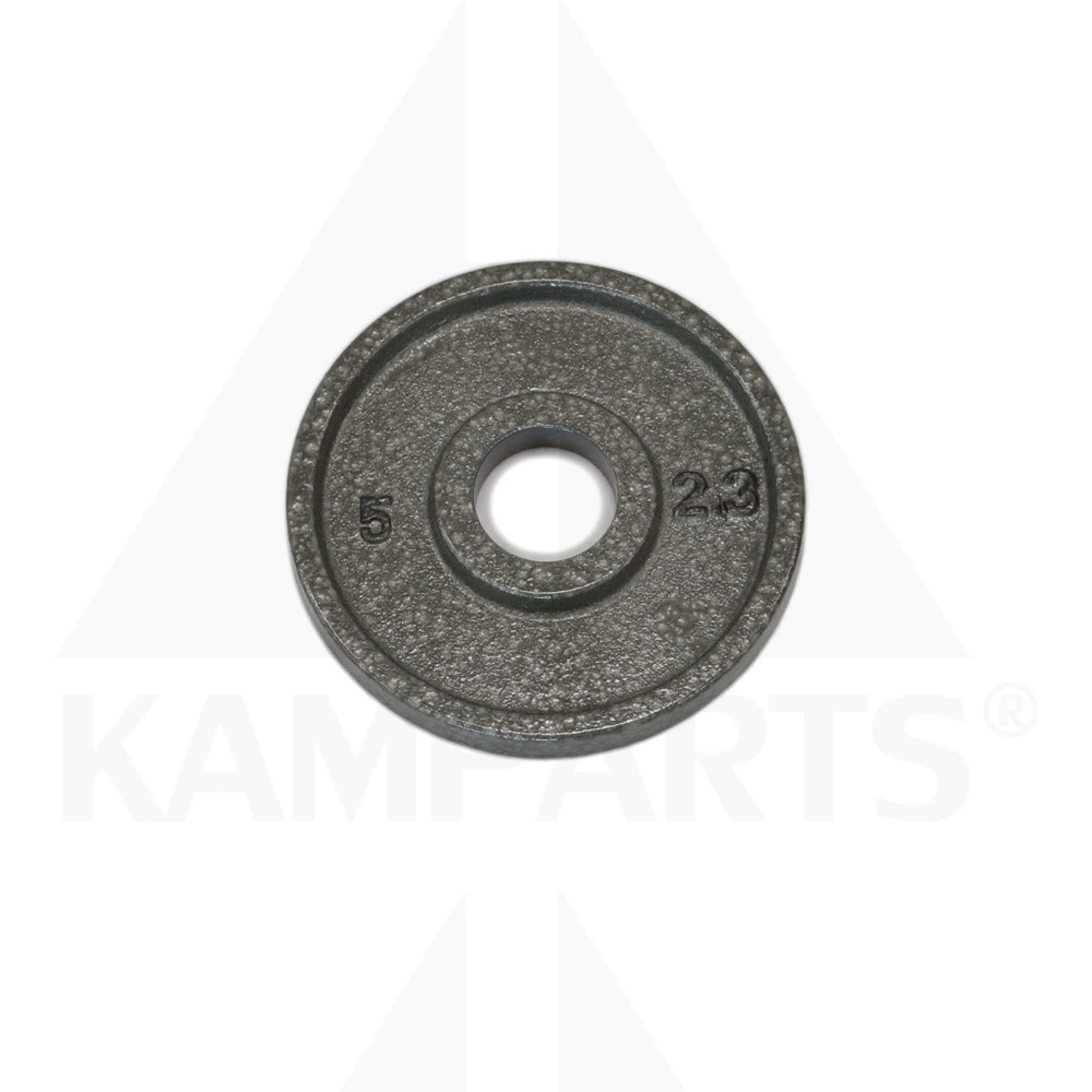 Grey Wide Flange 2’’ Olympic Plate - 5 LB Bars Weights & Benches