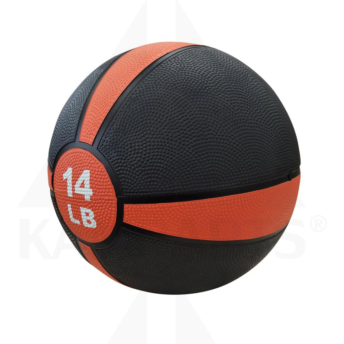 GYMPAK 14 LB MEDICINE BALL - ORANGE Fitness Products