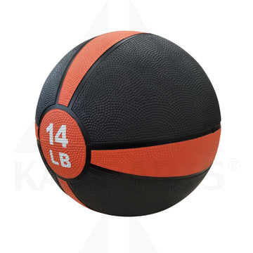 GYMPAK 14 LB MEDICINE BALL - ORANGE Fitness Products