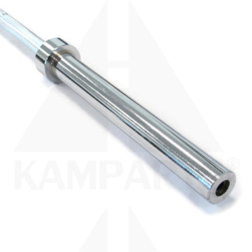 Gympak 7ft / 20 kg Chrome Economy Olympic Bar - 32mm Bars Weights & Benches
