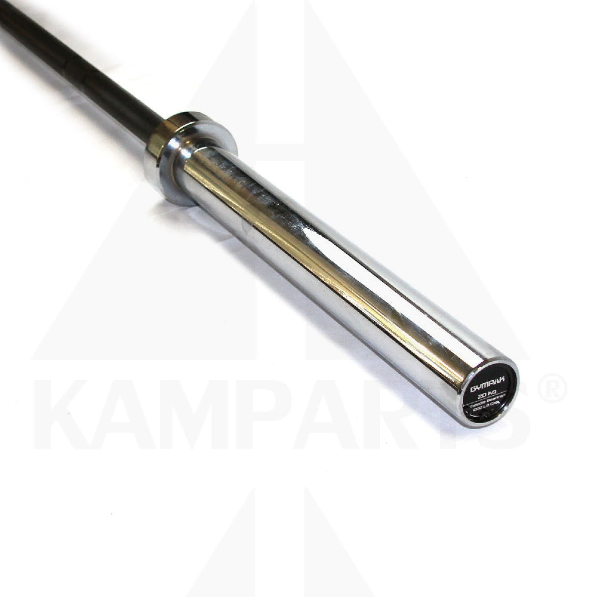 Gymway 1800 オリンピックバーベル 16kg Gympak 7ft / 20 KG Olympic Hybrid Power Lifting Bar - 1,000 lb