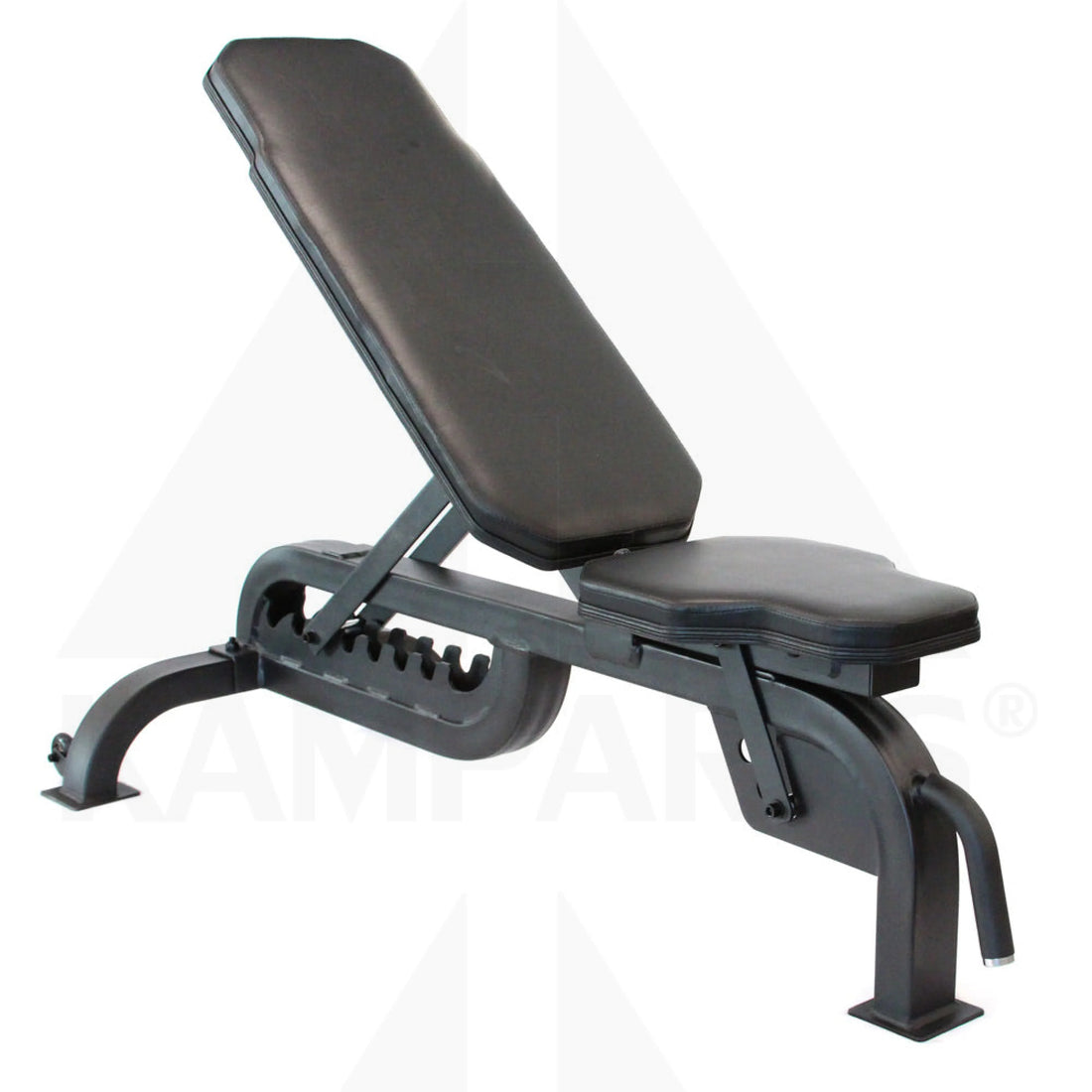 Gympak Commercial Adjustable Flat to Incline bench Bars Weights & Benches
