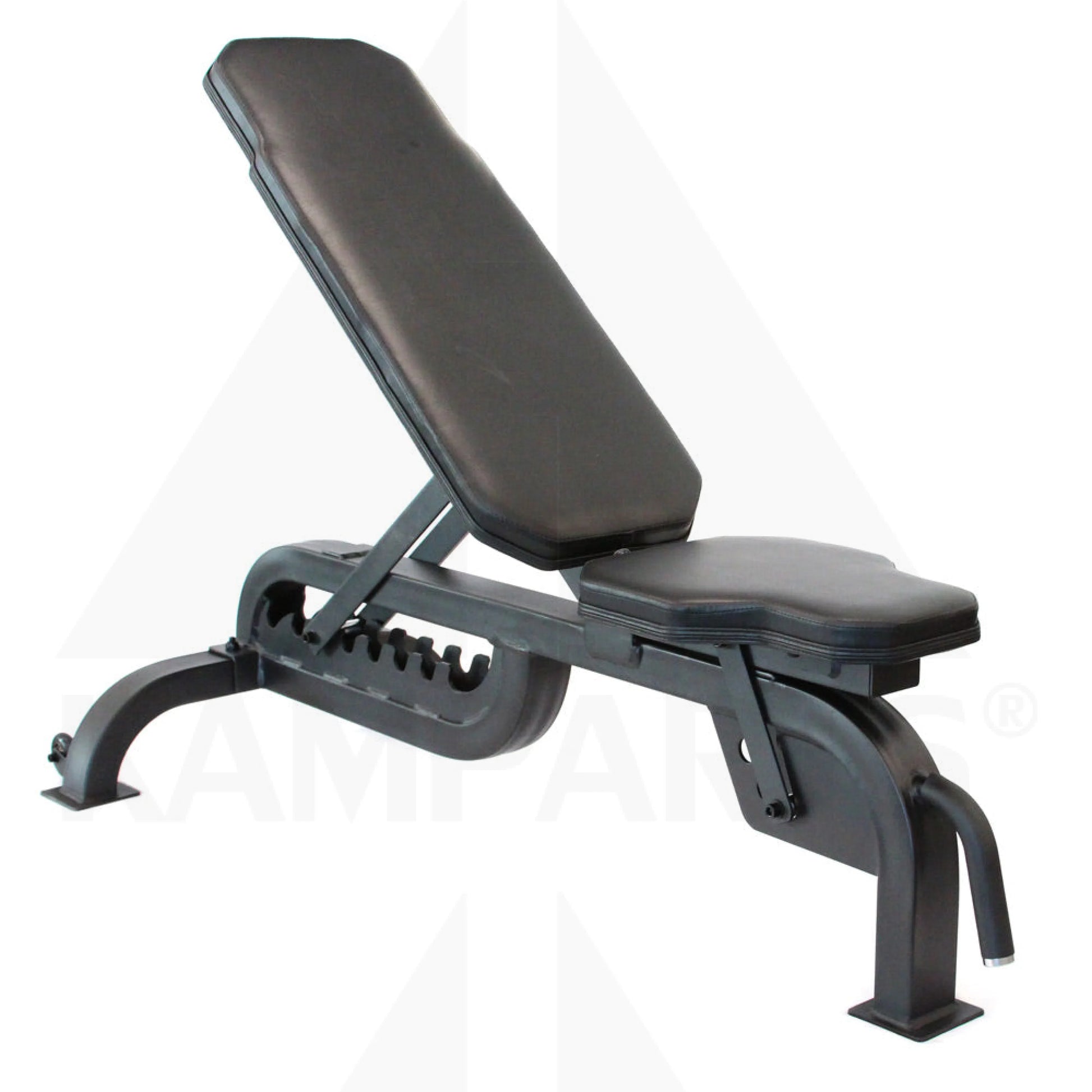 Gympak Commercial Adjustable Flat to Incline bench Bars Weights & Benches