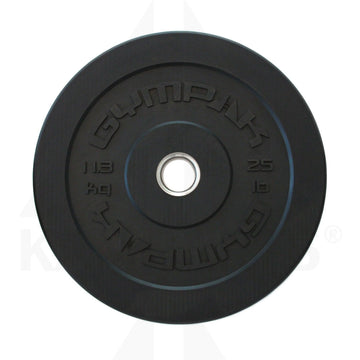 Gympak Economy Bumper Plate 2” Olympic - 25 lb Bars Weights & Benches