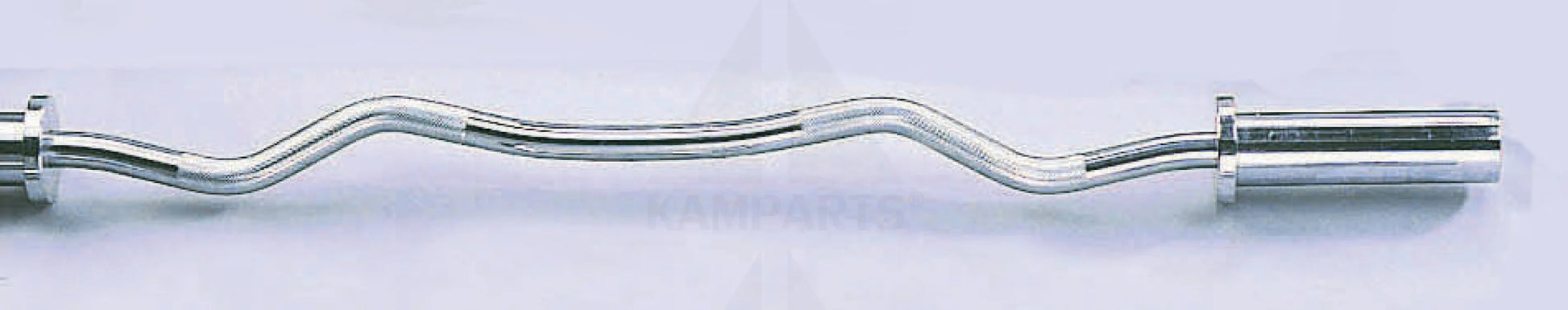 Gympak Premium 47” / 20 LB Chrome Olympic Curl Bar Bars Weights & Benches