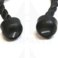 Gympak Pro Tricep Pressdown Rope – Black with Rubber Ends Gym Accessories