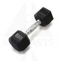 GymPak Rubber Hex Dumbbell - 10 LB - CushBell Bars Weights & Benches