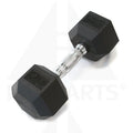 GymPak Rubber Hex Dumbbell - 20 LB - CushBell Bars Weights & Benches