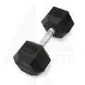 GymPak Rubber Hex Dumbbell - 30 LB - CushBell Bars Weights & Benches