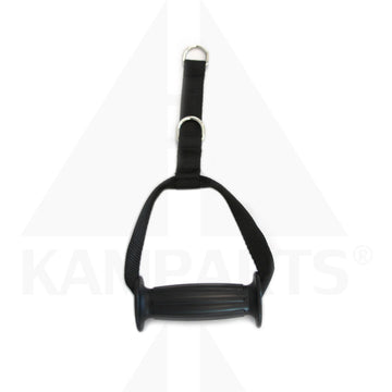 Handle Strap W/ DUAL D-RING - PLASTIC TEXTURED GRIP Fitness Products