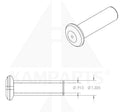Hard Rubber Grip - 5” x 1” - One End Closed Parts & Components