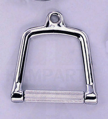 Heavy Duty Rotating Forged Solid Cable D Handle Gym Accessories