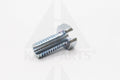 HEX SCREW ZINC BOLT WITH CUT ON HOLE