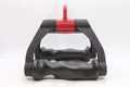 HXD-ERGO DOUBLE D HANDLE FOR CABLE MACHINE,ERGONOMIC ROW HANDLE CABLE ATTACHMENT Parts & Components
