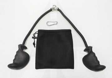 HXD-ERGO ERGONOMIC TRICEP ROPE PULLDOWN W/ Ergo Handles (Palm hand grip style) Parts & Components