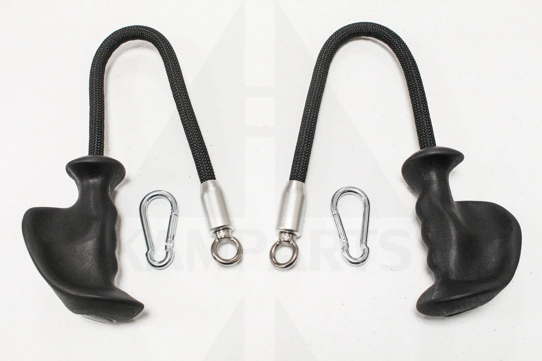 HXD-ERGO TRICEP ROPE W/ERGONOMIC GRIP ATTACHMENT FOR CABLE MACHINE Parts & Components