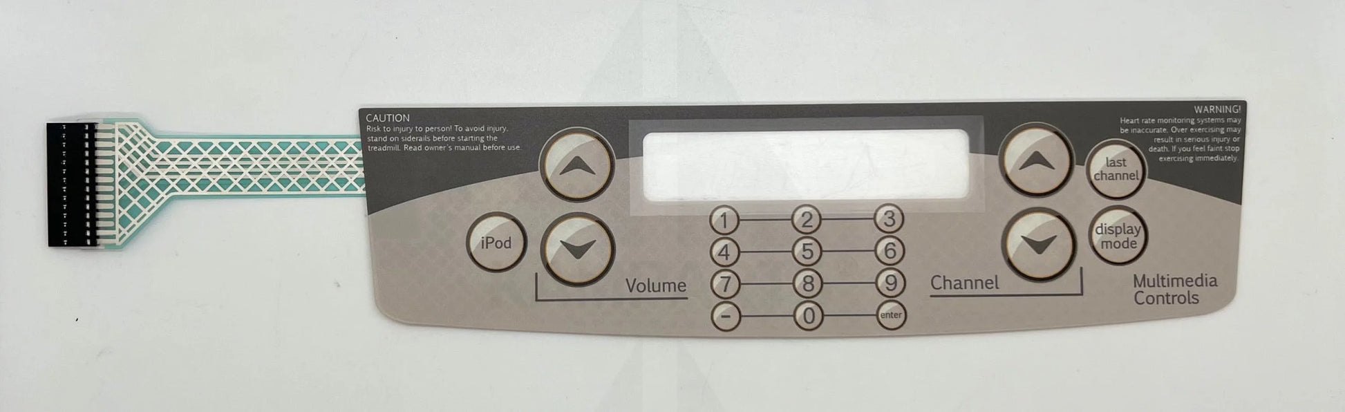 Keypad Overlay Matrix Treadmill Treadmill Parts