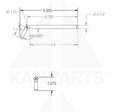 L Pin - 5/16” Fits Cbex Zero Ground Etc Parts & Components
