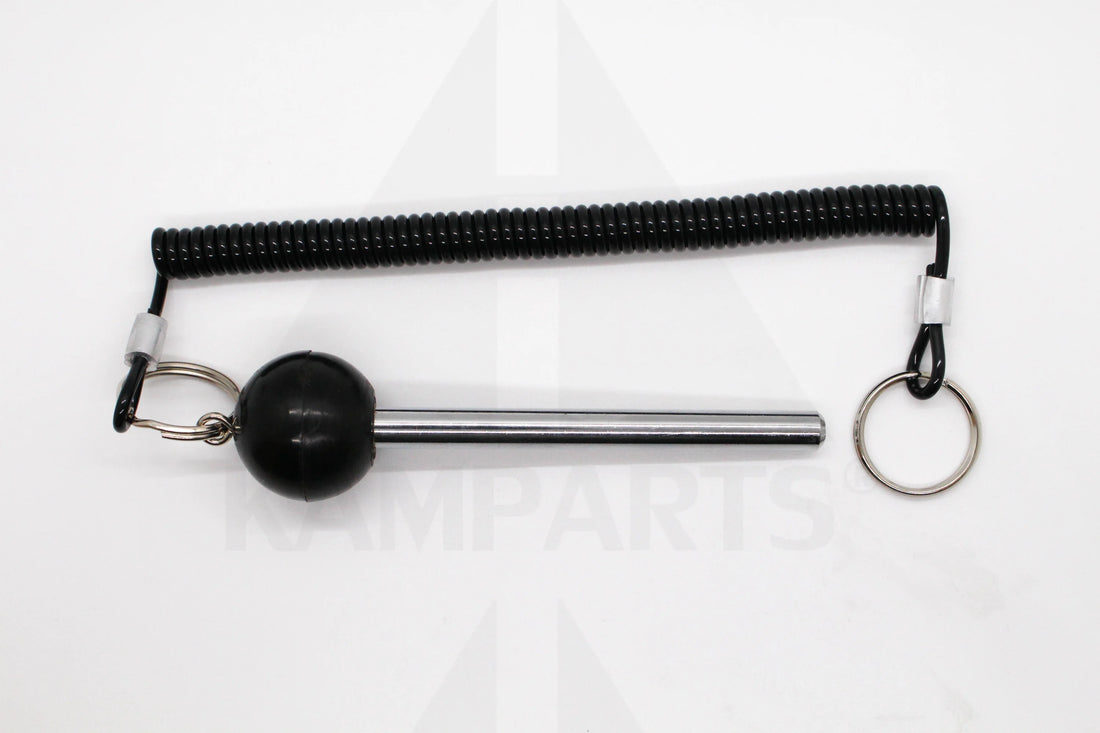 Lanyard Straight Pin - 3/8”. Locking Space 3-3/4” Parts & Components