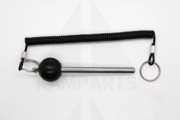 Lanyard Straight Pin - 3/8”. Locking Space 3-3/4” Parts & Components