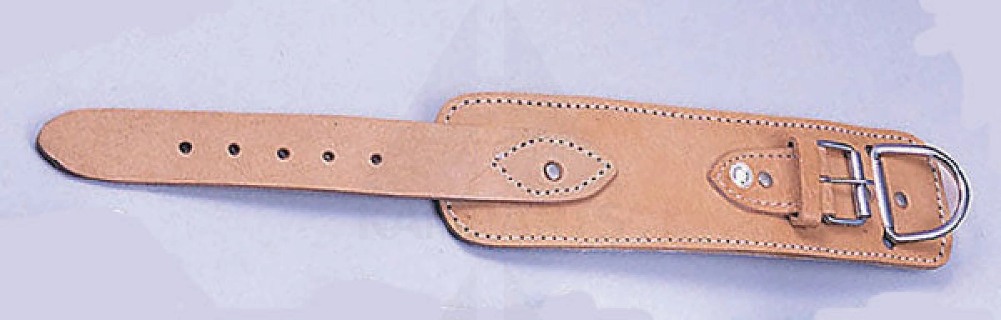 Leather Padded Ankle Cuff - Buckle Type Gym Accessories