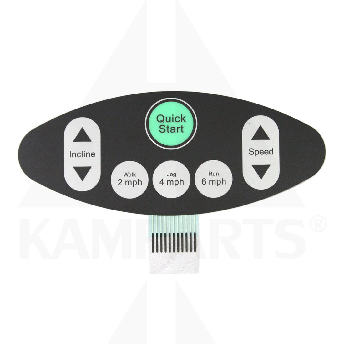 Life Fitness 95Ti / 97Ti Activity Zone Overlay/Keypad Treadmill Parts