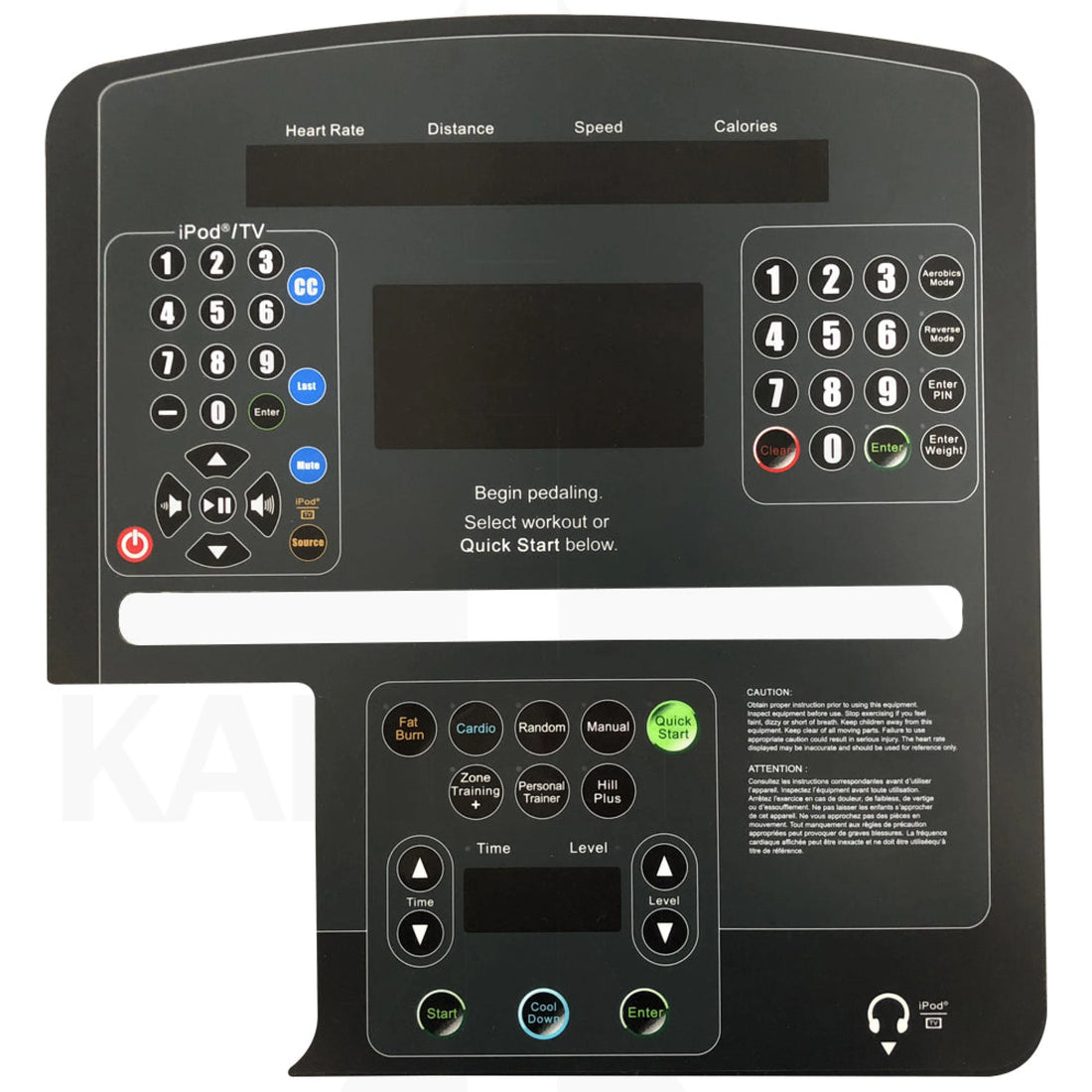 Life Fitness CLSX Integrity Crosstrainer Overlay Elliptical-Crosstrainer Parts