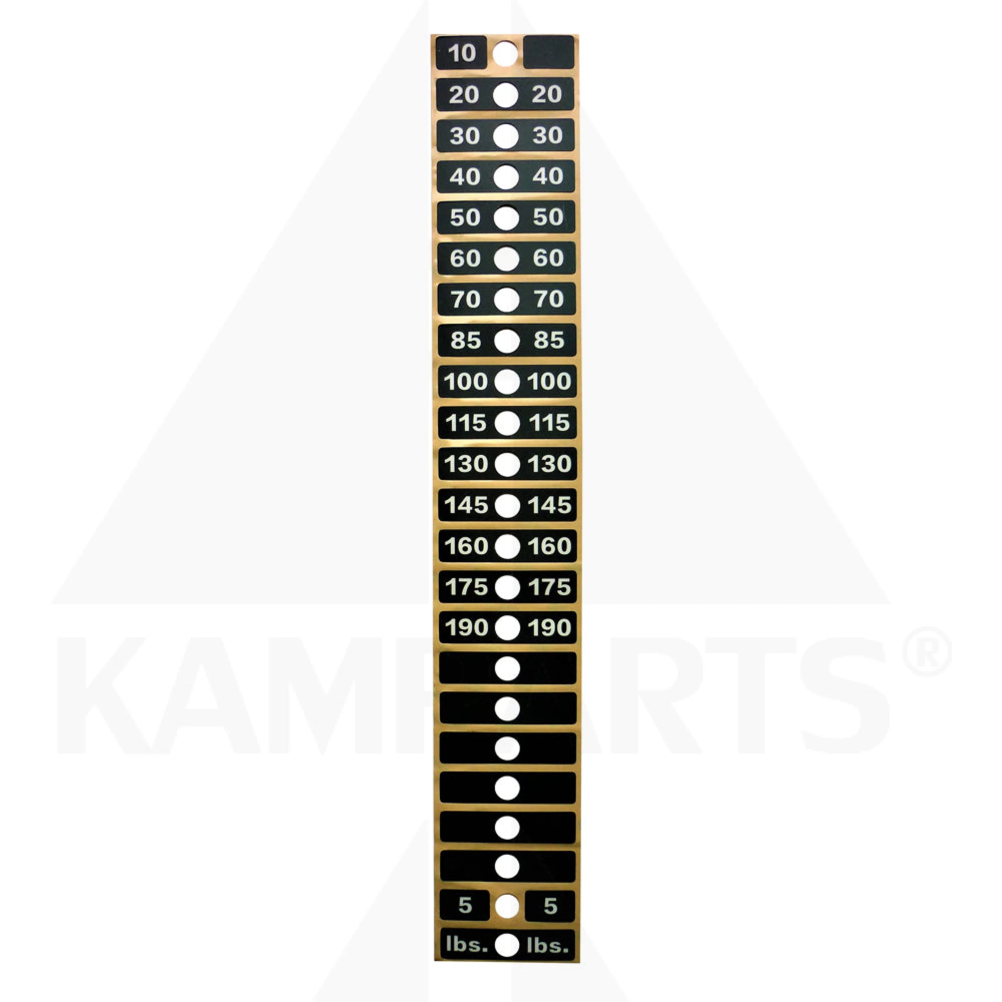 Life Fitness Weight Stack Label MJ Multi Jungle