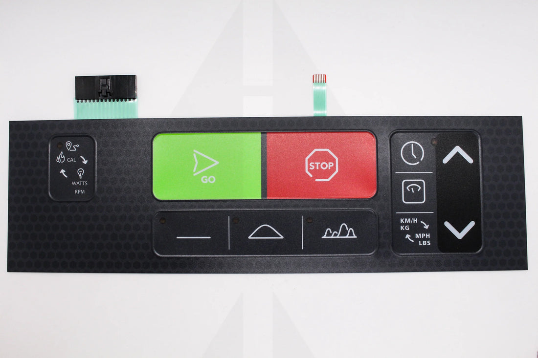 LifeFitness Integrity SIMPLE C Console OVERLAY/KEYPAD- NON TREADMILL Overlays