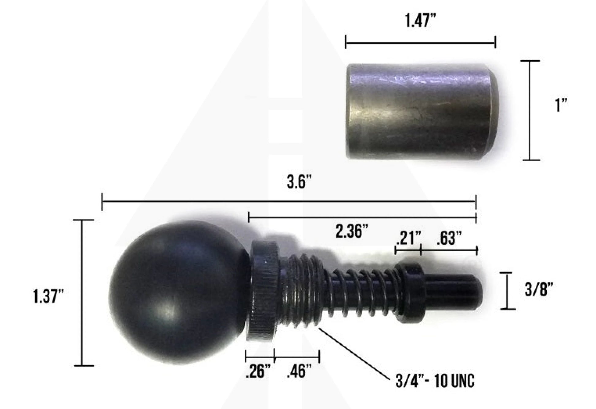 Lockout (Pull-Turn-Lock) Pop Pin - 3/8” Parts & Components