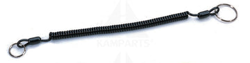 Long Jumbo Cord - 12” with 2 Key Rings. Black Parts & Components