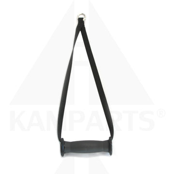 LONG STRAP HANDLE 18’’ WITH RUBBER GRIP - WELDED D-RING Fitness Products