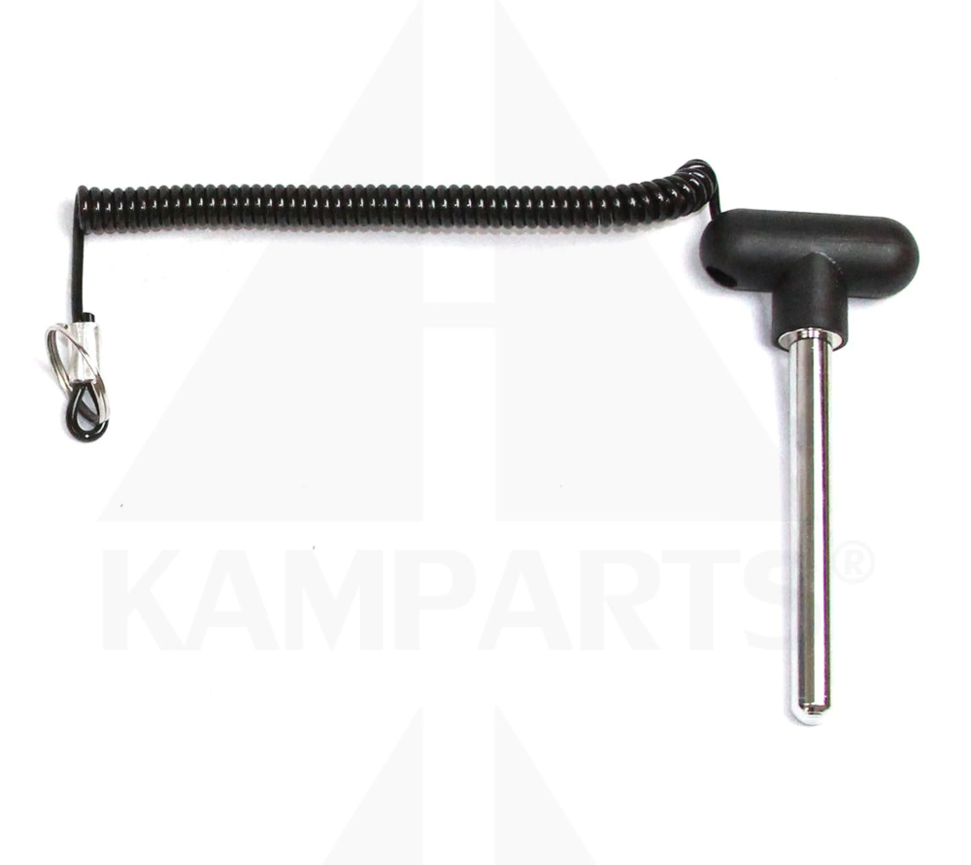 Magnetic Fixed Lanyard Pin w/ Black T-Knob - 4” (102mm) Length - 7/16’’ (11mm) Diameter Parts & Components