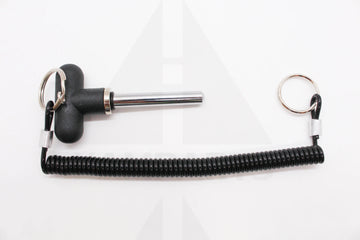 Magnetic Pin with Jumbo Cord and Plastic T-Knob - Locking Space - 2-1/2” Parts & Components