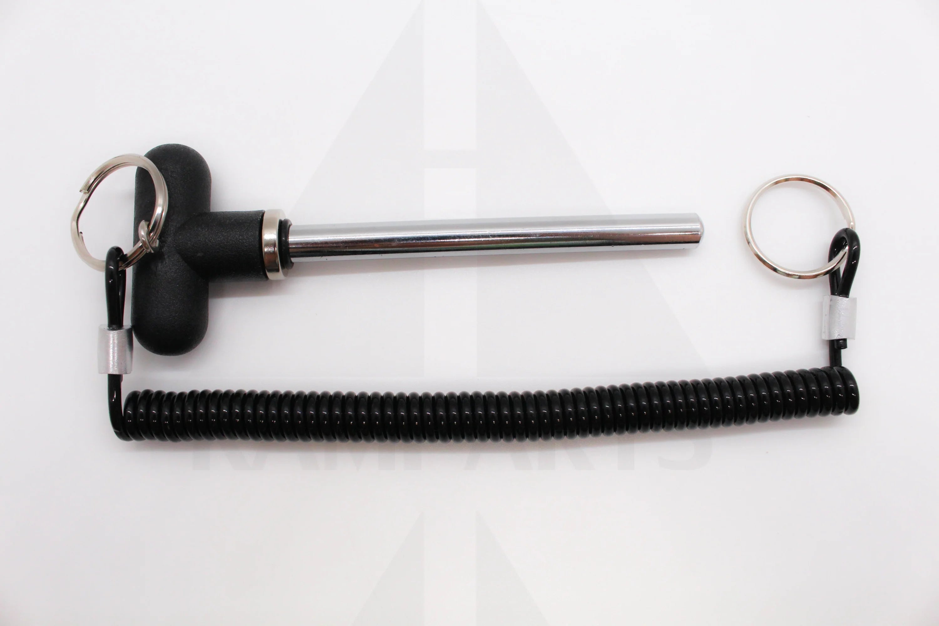 Magnetic Pin with Jumbo Cord and Plastic T-Knob - Locking Space - 4-1/