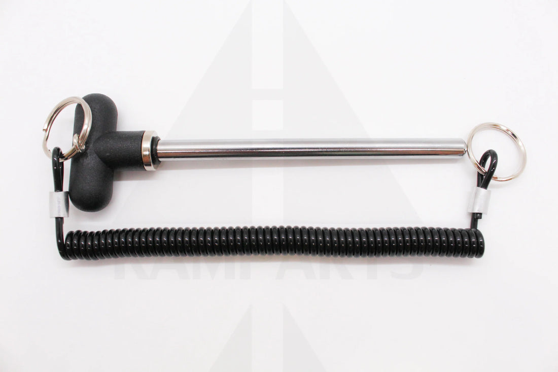 Magnetic Pin with Jumbo Cord and Plastic T-Knob - Locking Space - 5-1/2” Parts & Components