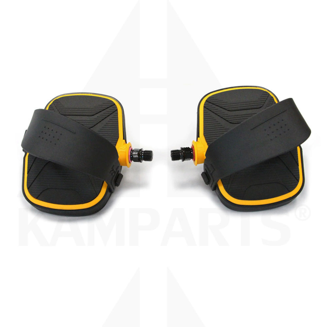 Matrix Bike Pedal Set 9/16’’ W/Auto Adjustable Straps Bike Parts