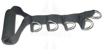 Multiple Strap with 5-section D Rings Gym Accessories
