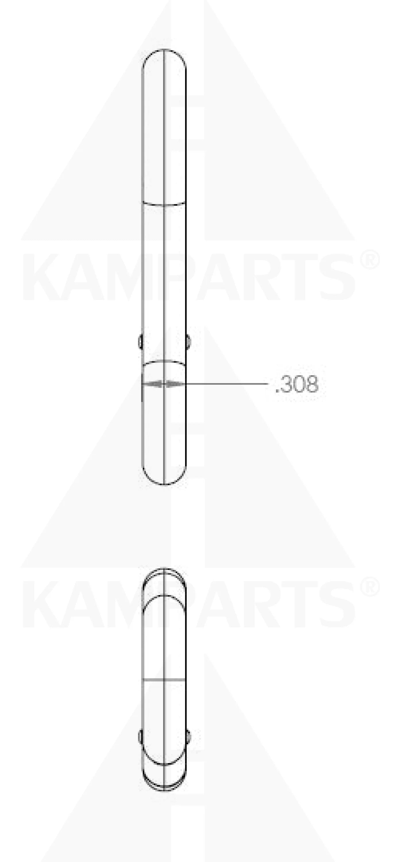 New Snap Hook Stainless - 8 m/m Parts & Components