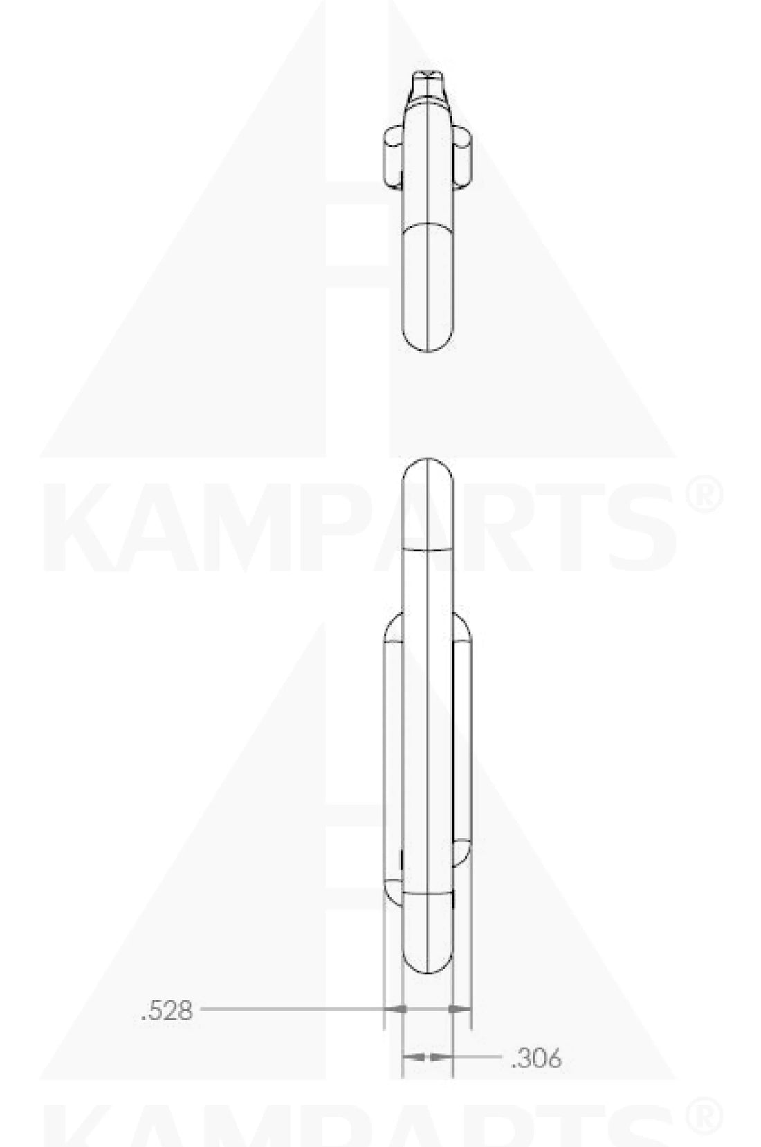 New Snap Hook. Stainless - Medium Size Parts & Components