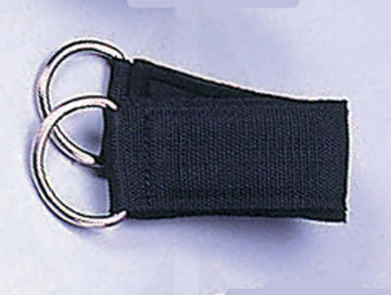 Nylon Ankle Strap with 2-D Rings - No Velcro Gym Accessories