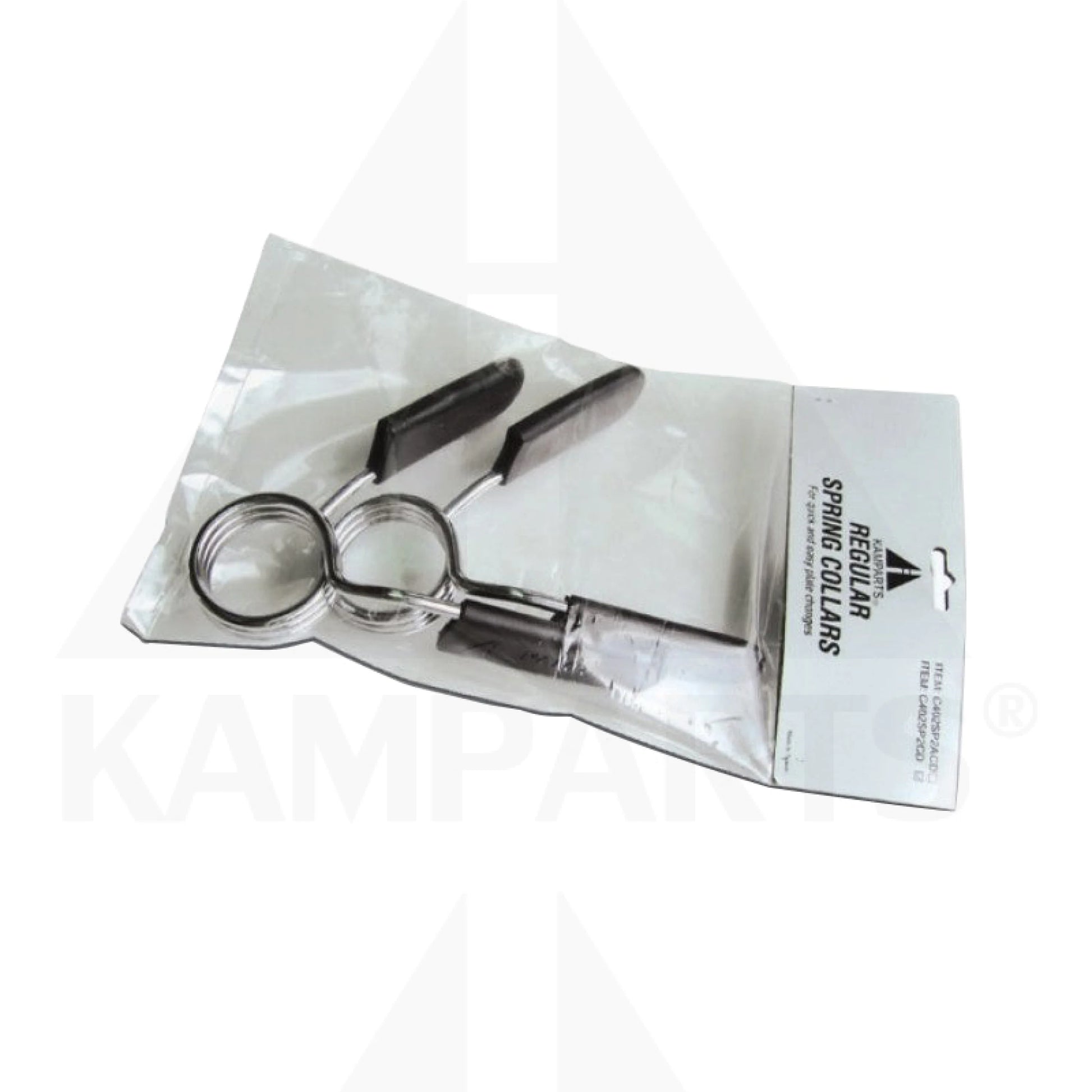 Olympic Spring Collar with Grips - Each Pair Packed in a Zipper Bag with Header Card Bars Weights & Benches